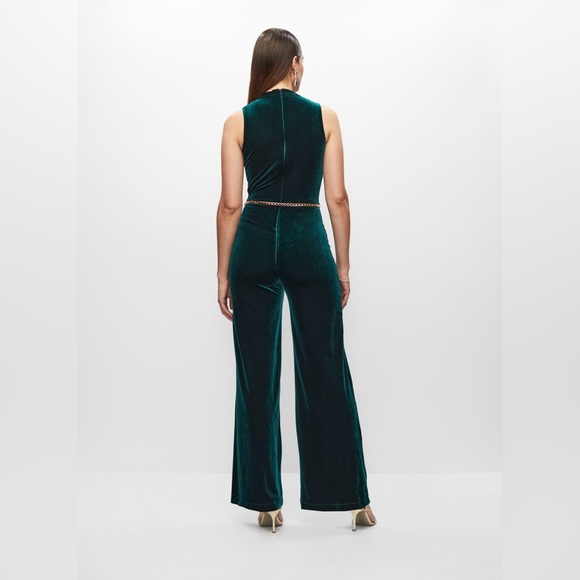 Brand new Melanie Lyne velvet jumpsuit - Picture 3 of 4